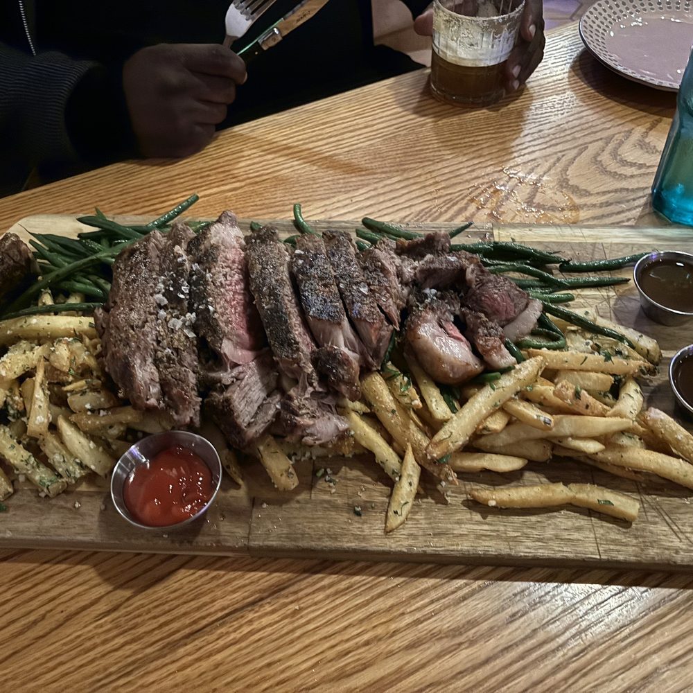Sally O's - Steak frites for 2! (Medium well) - Bars Near Me - Baltimore, Maryland Sally O's - Steak frites for 2! (Medium well) - Bars Near Me - Baltimore, Maryland
