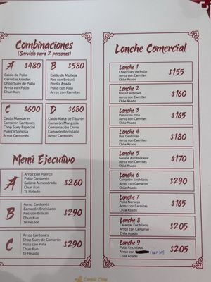 Menu photo 3 Rio Yangtse Tijuana, BCN