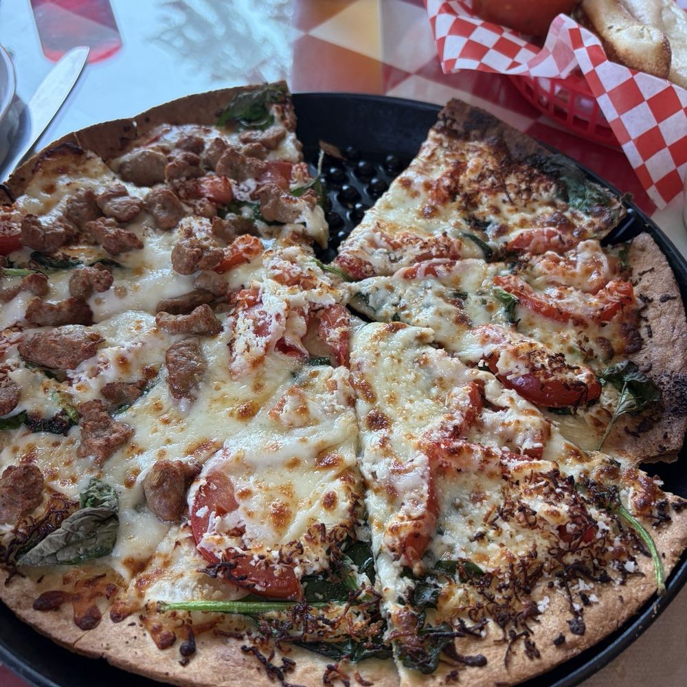 Greek’s Pizzeria - Then crust Roma - Pizza Near Me - Brownsburg, Indiana