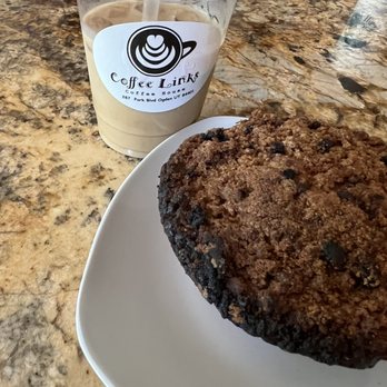 Coffee Links - The coffee cake muffin was a miss. It was over baked & shouldn't have been served. - Cafes Near Me - Ogden, Utah