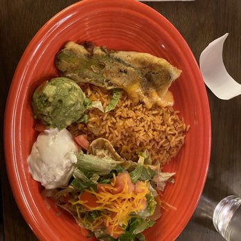 El Pinto - Tostada Compuestas Plate and Chile Rellenos Plate - New Mexican Cuisine Near Me - Albuquerque, New Mexico El Pinto - Tostada Compuestas Plate and Chile Rellenos Plate - New Mexican Cuisine Near Me - Albuquerque, New Mexico