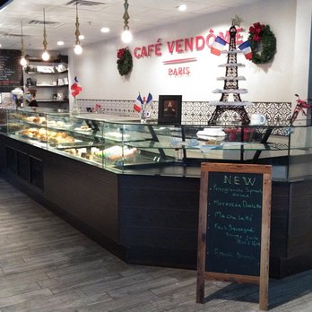 Café Vendôme - This is the view once inside the doorway, with the ordering and cashiering functions past the many desserts. - Cafes Near Me - Atlanta, Georgia Café Vendôme - This is the view once inside the doorway, with the ordering and cashiering functions past the many desserts. - Cafes Near Me - Atlanta, Georgia