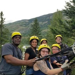 Our family experiencing our first zipline tour adventure. Our family experiencing our first zipline tour adventure.