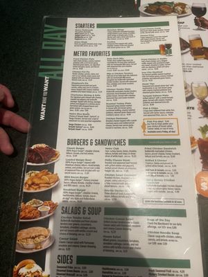 Menu photo 1 Metro Diner Plainfield, IN Menu photo 1 Metro Diner Plainfield, IN