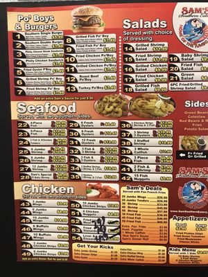 Menu photo 1 Sam's Southern Eatery Shreveport, LA