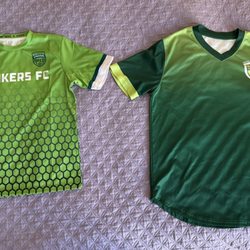 18 Threads - Youth large game day jersey compared to new youth large game day jersey