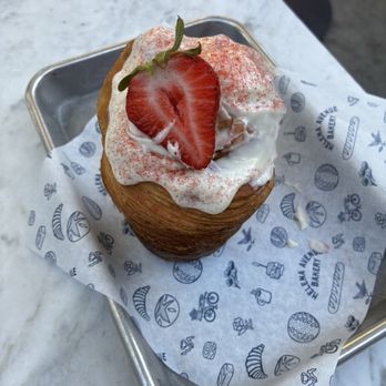 Helena Avenue Bakery - strawberries and cream pastry - Bakeries Near Me - Santa Barbara, California Helena Avenue Bakery - strawberries and cream pastry - Bakeries Near Me - Santa Barbara, California