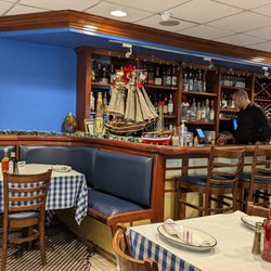 Bar and dining room