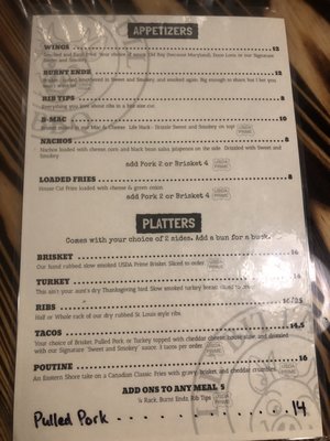 Menu photo 4 Lil' Bitta Bull  BBQ Cambridge, MD