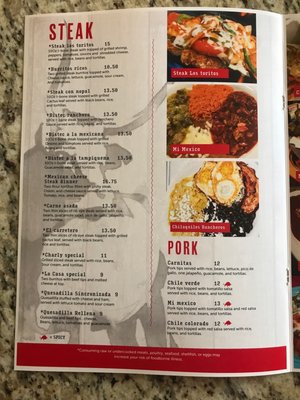 Menu photo 6 Los Toritos Advance, NC