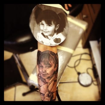 The Forbidden Chamber - Portrait of my Daugther. - Tattoo Near Me - Fullerton, California The Forbidden Chamber - Portrait of my Daugther. - Tattoo Near Me - Fullerton, California