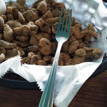 Seth's Lake Fork Creek - Spicy fried shrooms - Seafood Near Me - Quitman, Texas