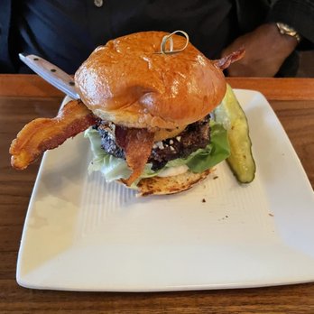 Plate 38 - BBQ Barbeque Burger* - New American Near Me - Pasadena, California