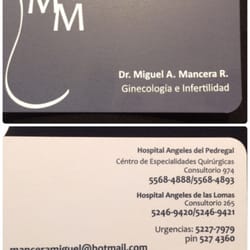 Dra. Paola Iturralde Rosas Priego Ginecología - Datos del Dr. Miguel Mancera especialista en ginecología e infertilidad.