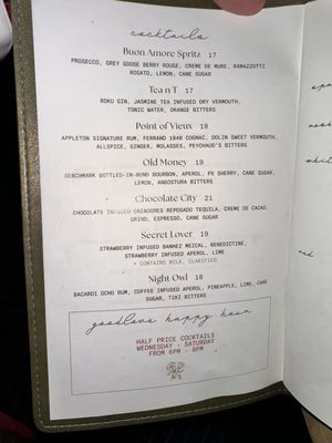 Menu photo 2 Good Love Washington, DC, DC