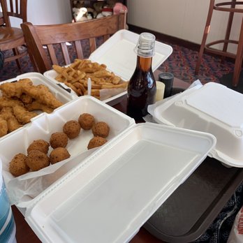 Arthur Treacher's - Chicken and hushpuppies with an extra large order of chips! - New American Near Me - Cuyahoga Falls, Ohio Arthur Treacher's - Chicken and hushpuppies with an extra large order of chips! - New American Near Me - Cuyahoga Falls, Ohio