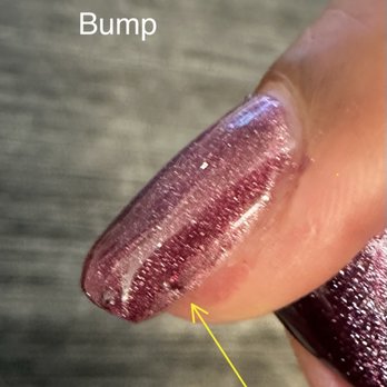 Julie's Nails & Spa - Debris under Polish. - Nail Salons Near Me - Vancouver, Washington