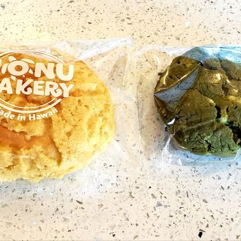 Honu Bakery - Soboro ppang and matcha cookie. Proud of my choices today. - Bakeries Near Me - Honolulu, Hawaii