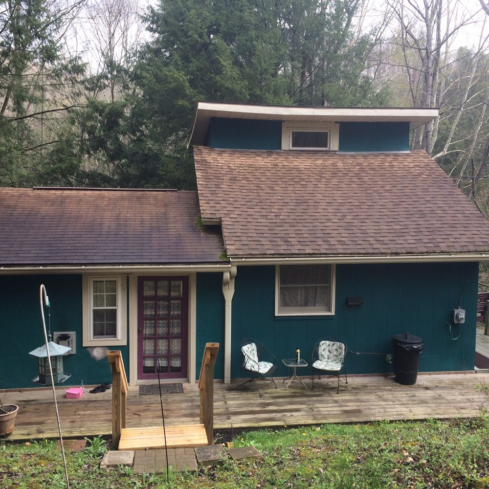 Liquid Light Center - Here's a picture of the rental cabin from the front. - Vacation Rentals Near Me - Logan, Ohio Liquid Light Center - Here's a picture of the rental cabin from the front. - Vacation Rentals Near Me - Logan, Ohio