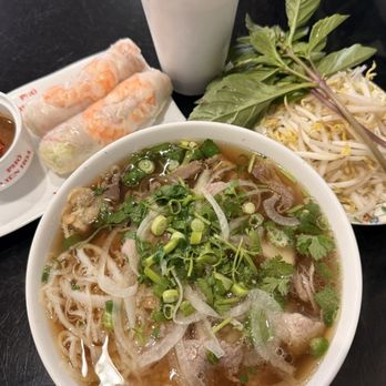 Pho Lien Hoa - Pho Dac Biet (Regular) Shrimp & Pork Spring Rolls Ca Phe Sua Da - Vietnamese Near Me - Oklahoma City, Oklahoma Pho Lien Hoa - Pho Dac Biet (Regular) Shrimp & Pork Spring Rolls Ca Phe Sua Da - Vietnamese Near Me - Oklahoma City, Oklahoma