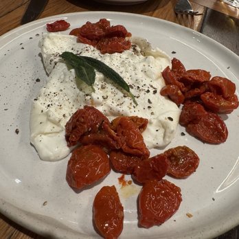 Roscioli - Burrata with sun-dried tomatoes - Italian Near Me - New York, New York