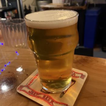 Stumptown Taps - Pliny the Elder on a hand-drawn coaster from coaster night! - Beer Bar Near Me - Newberg, Oregon