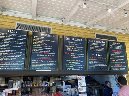 Menu photo 7 La Mission Berkeley, CA