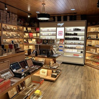 Cigars on 35 - Humidor interior - Cigar Bars Near Me - Lewisville, Texas