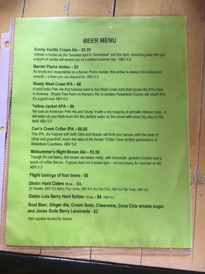 Menu photo 3 BS Brew Works Springfield, TN Menu photo 3 BS Brew Works Springfield, TN