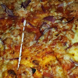 Hallo Pizza! - Thunfisch mit roten Zwiebeln
