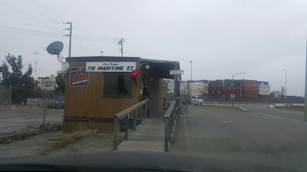 PORT SCALES Updated September 2024 710 Maritime St, Oakland