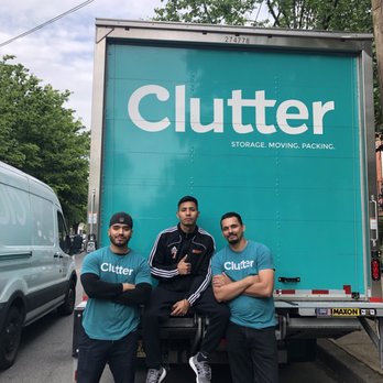 Clutter Storage - Marcos, Stewart & Victor after the very easiest move I've ever experienced !! - Self Storage Near Me