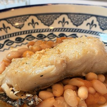 La Chitarra - Tile Fish on top of Sorana Beans. The forkful I tasted was light and flavorsome. - Pasta Shops Near Me - Bronxville, New York