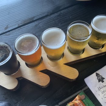 Northern Pine Brewing - Taster flight - Breweries Near Me - Oceanside, California