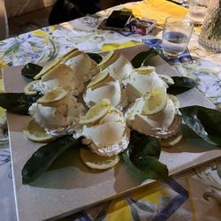 Ristorante Luca's - Desert! Delicious lemon!