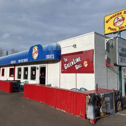The Green Line Grill - Front of place