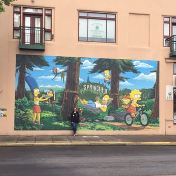 Emerald Art Center - The mural is huge! - Art Galleries Near Me - Springfield, Oregon