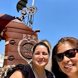City of Vista - Friend and I enjoy a stroll downtown Vista.