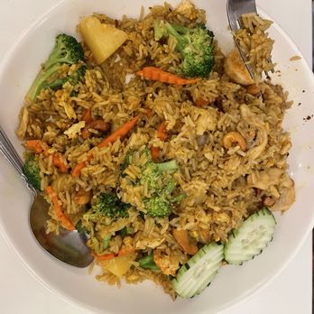 Thai Joint - Pineapple Fried Rice with Shrimp and Chicken - Thai Near Me - San Diego, California