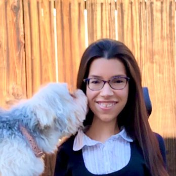 Home Schooled Hound - A headshot of the dog trainer, Sarah Rodriguez - Pet Training Near Me - Covina, California Home Schooled Hound - A headshot of the dog trainer, Sarah Rodriguez - Pet Training Near Me - Covina, California