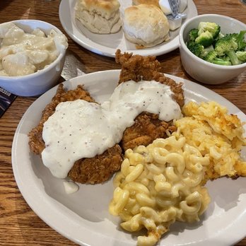 Cracker Barrel Old Country Store - Chicken fried chicken - Breakfast & Brunch Near Me - Clinton, New Jersey