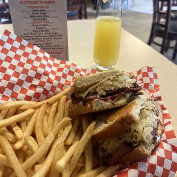 Shooters - mimosa and reuben sandwich - Chicken Wings Near Me - Manteca, California