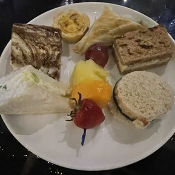 The Rose Garden Tea Room - High tea sandwich plate - Coffee & Tea Near Me - Arlington, Texas