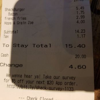 Shake Shack Austin, Domain - 15.40 for tiny burger, fries and a non popular beer. Sad - Burgers Near Me - Austin, Texas Shake Shack Austin, Domain - 15.40 for tiny burger, fries and a non popular beer. Sad - Burgers Near Me - Austin, Texas
