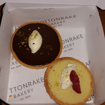 Cottonrake - Dark chocolate and white chocolate tart - Bakeries Near Me - Glasgow, GLG