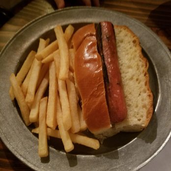 Tun Tavern - Kids hotdog w/ fries - American Near Me - Triangle, Virginia Tun Tavern - Kids hotdog w/ fries - American Near Me - Triangle, Virginia