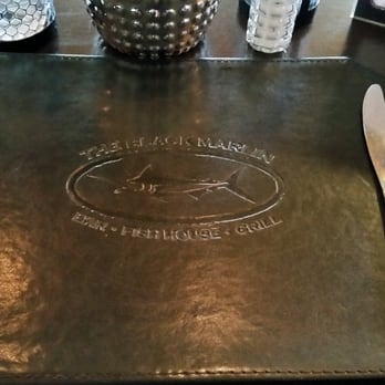 The Black Marlin - Custom placemats - Seafood Near Me - Tustin, California The Black Marlin - Custom placemats - Seafood Near Me - Tustin, California