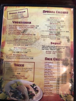 Menu photo 6 La Nopalera Beaufort, SC Menu photo 6 La Nopalera Beaufort, SC