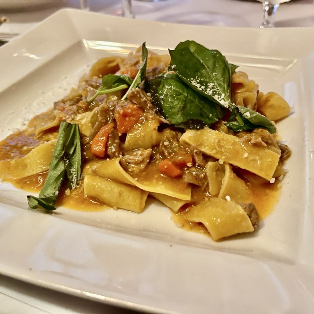 Da Raffaele - Lemon pappardelle with duck bolognese - Italian Near Me - New York, New York Da Raffaele - Lemon pappardelle with duck bolognese - Italian Near Me - New York, New York