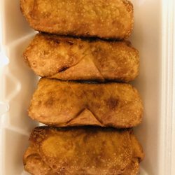 Lucky Bamboo - Egg rolls and rice that's a full meal